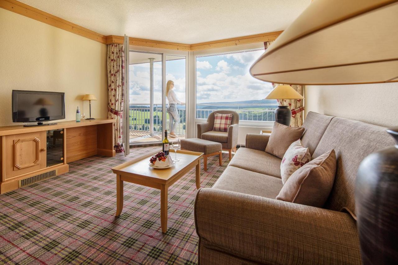 Suite mit Panoramablick und Balkon