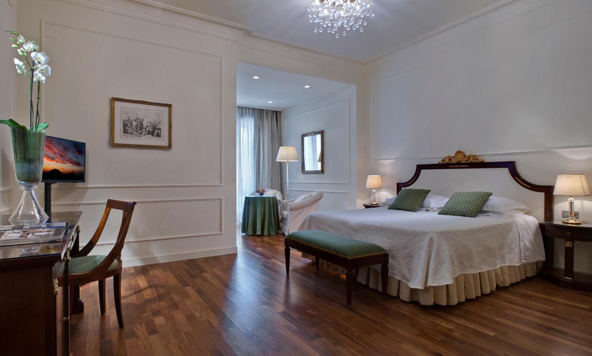 Superior Doppel- oder Zweibettzimmer mit Gartenblick