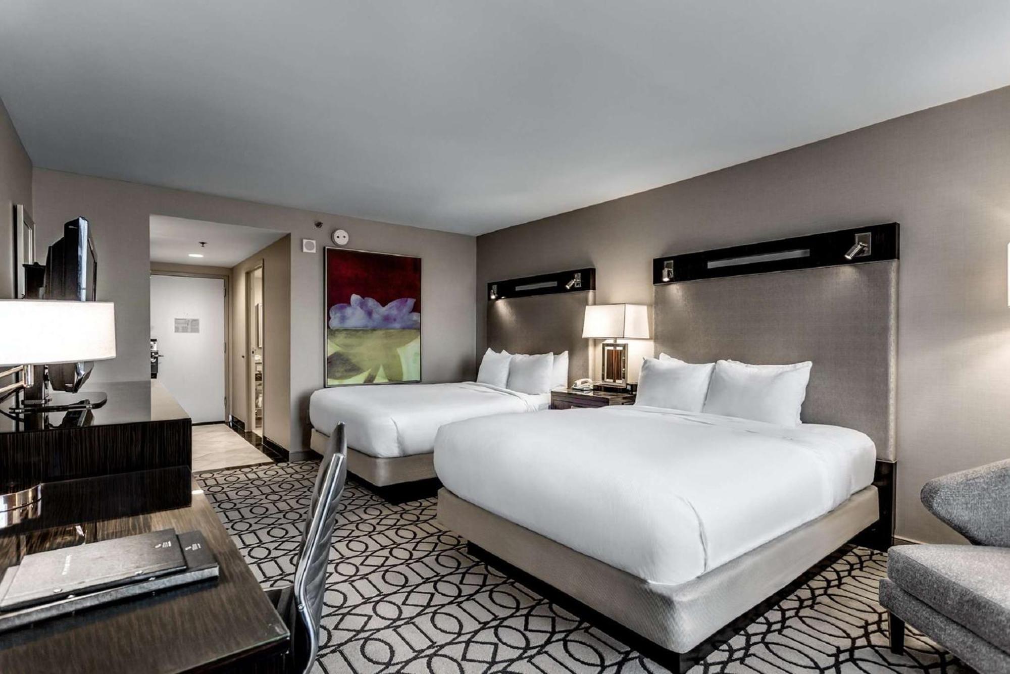 Queen Room with Two Queen Beds with City View