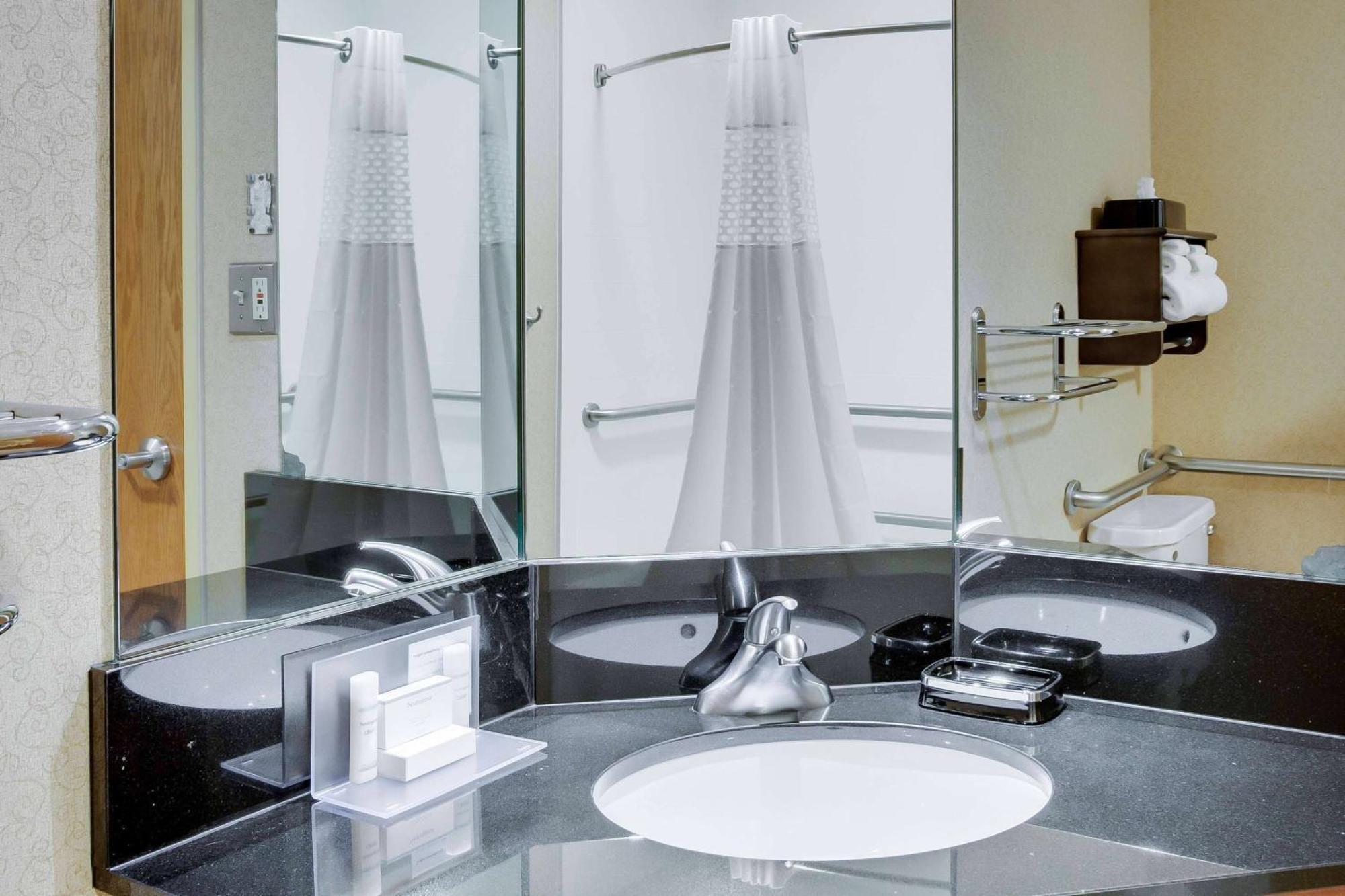 Queen Room with Roll-In Shower - Mobility Accessible/Non-Smoking