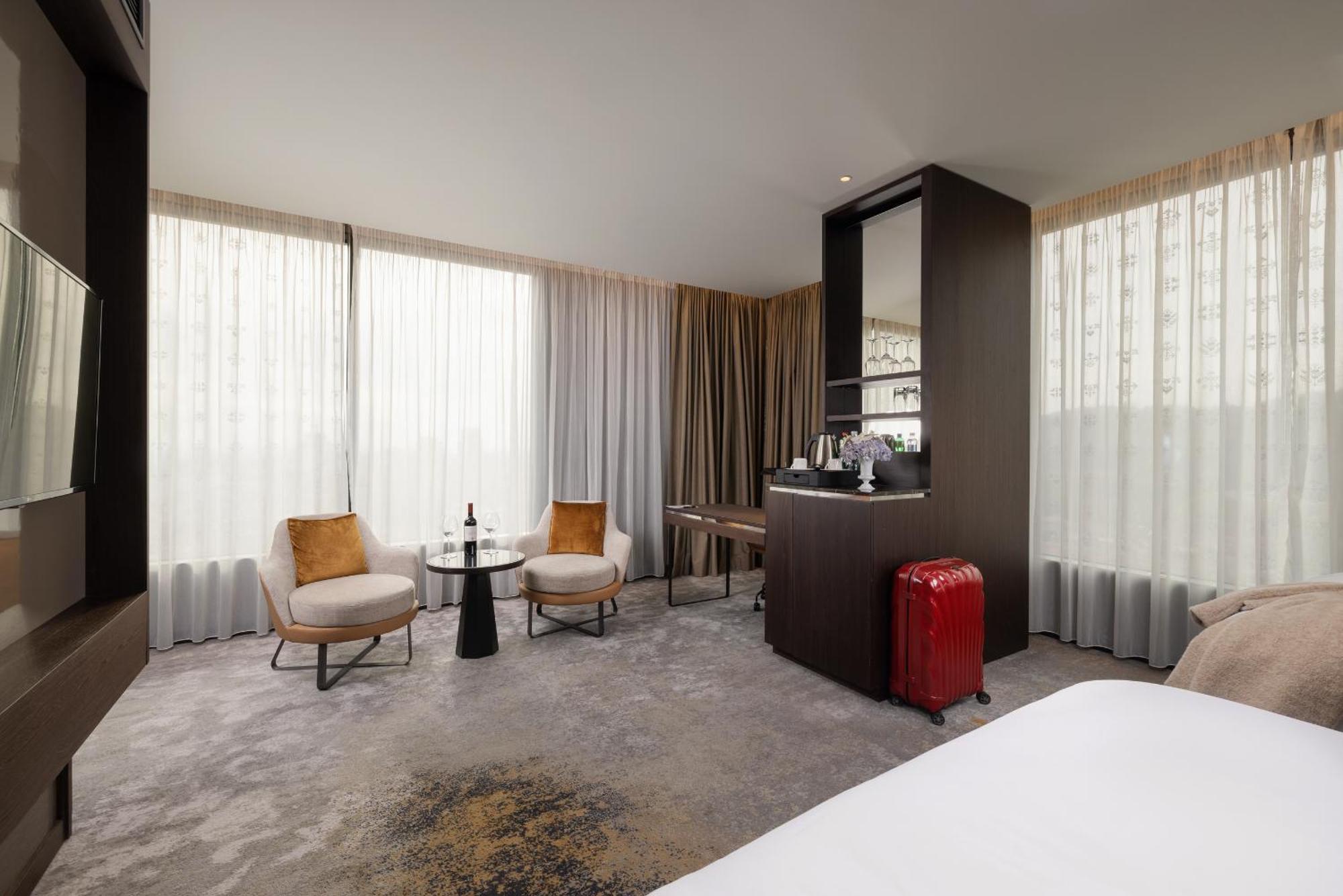 Premium Doppelzimmer mit 2 Doppelbetten