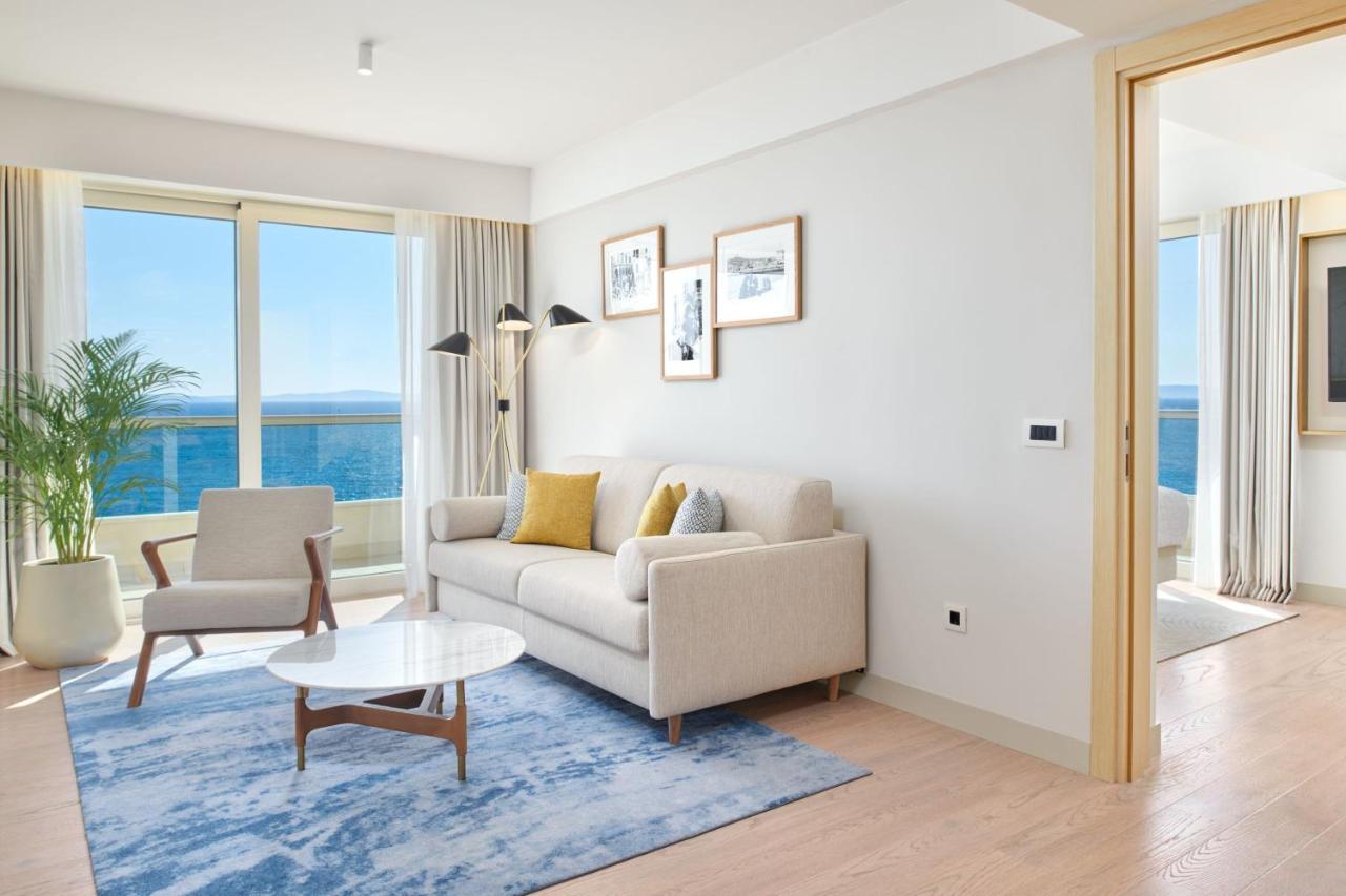 Diplomatieke Suite met 2 Slaapkamers en Balkon - Uitzicht op Zee