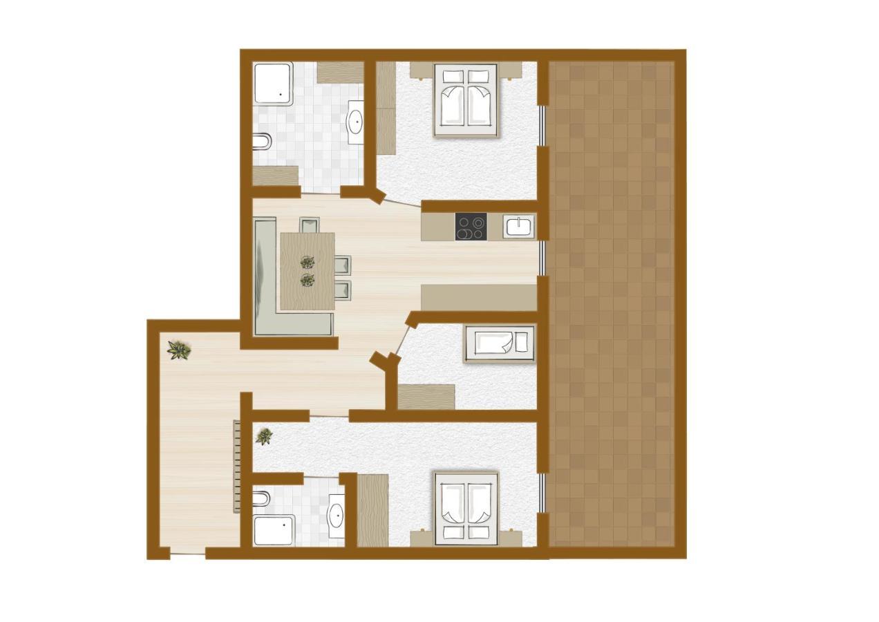 Appartement Vogelgesang – 500m vom Hotel entfernt