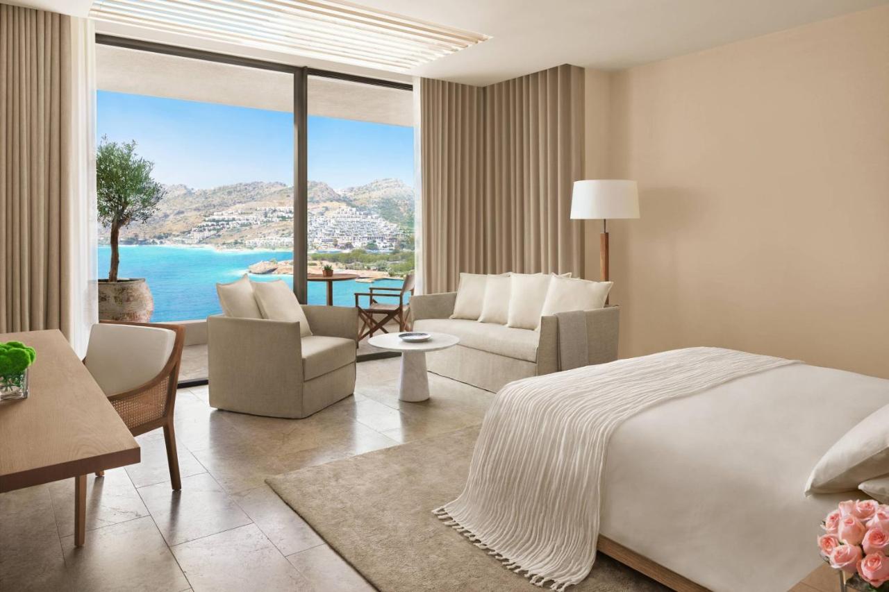 Premier Zimmer mit Kingsize-Bett, Meerblick und Balkon