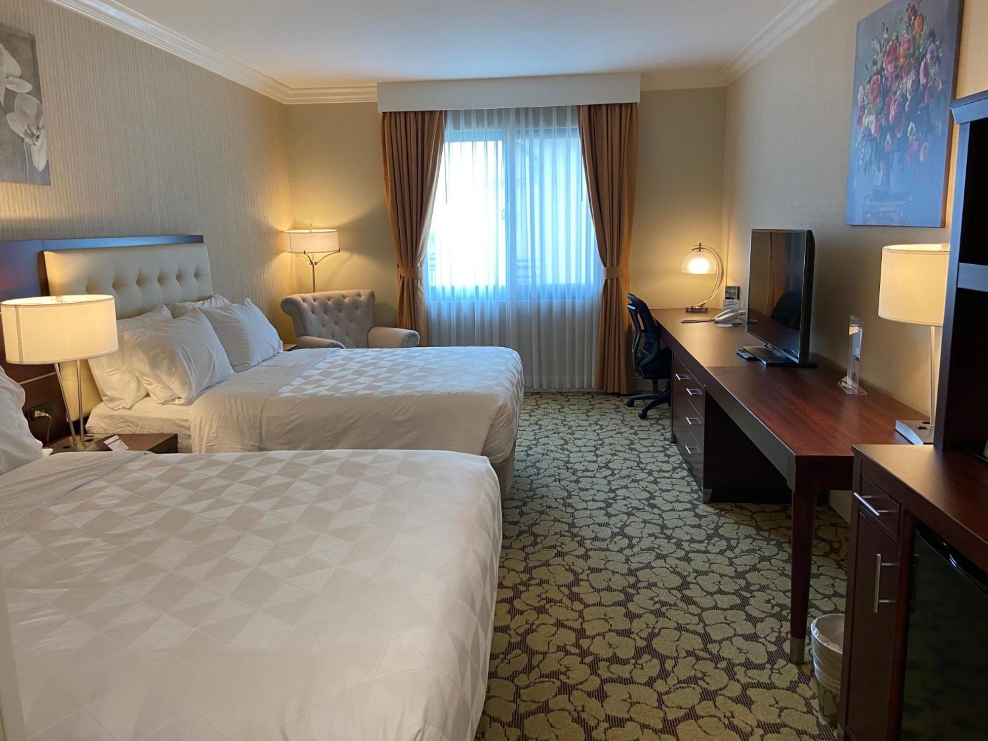 Premium Queen Room Living Area