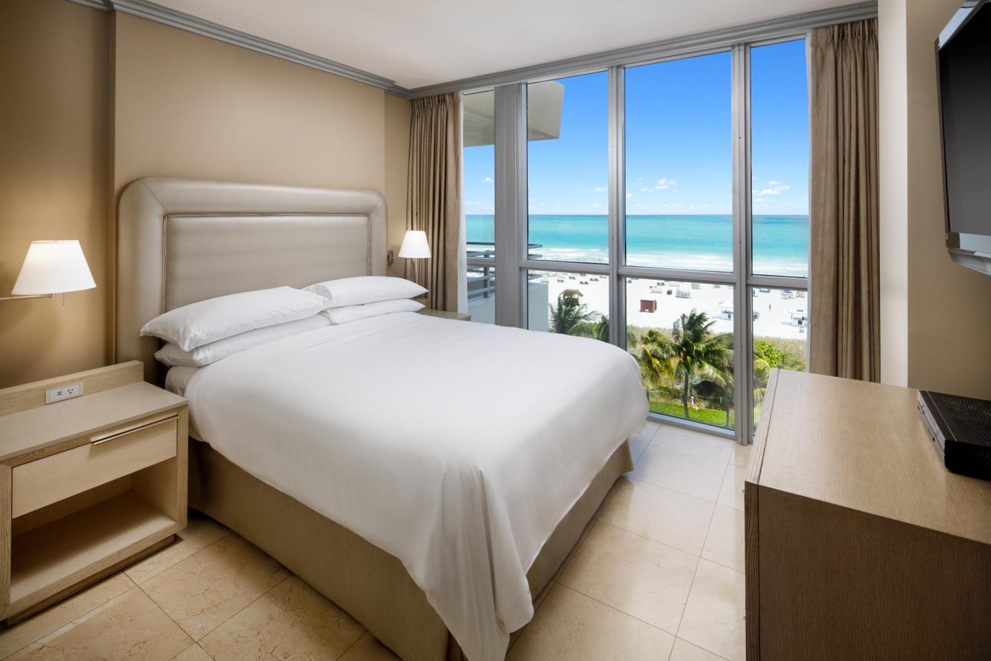 Suíte de 2 Quartos à Beira-mar com Sofá-cama