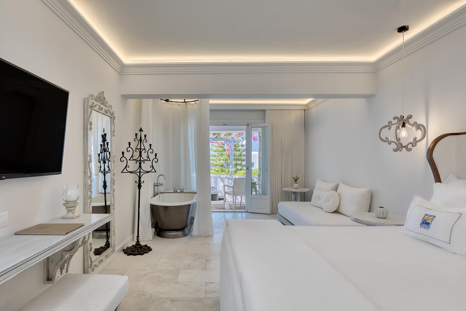 Suite Signature de 2 dormitorios con bañera de hidromasaje al aire libre y vistas al mar