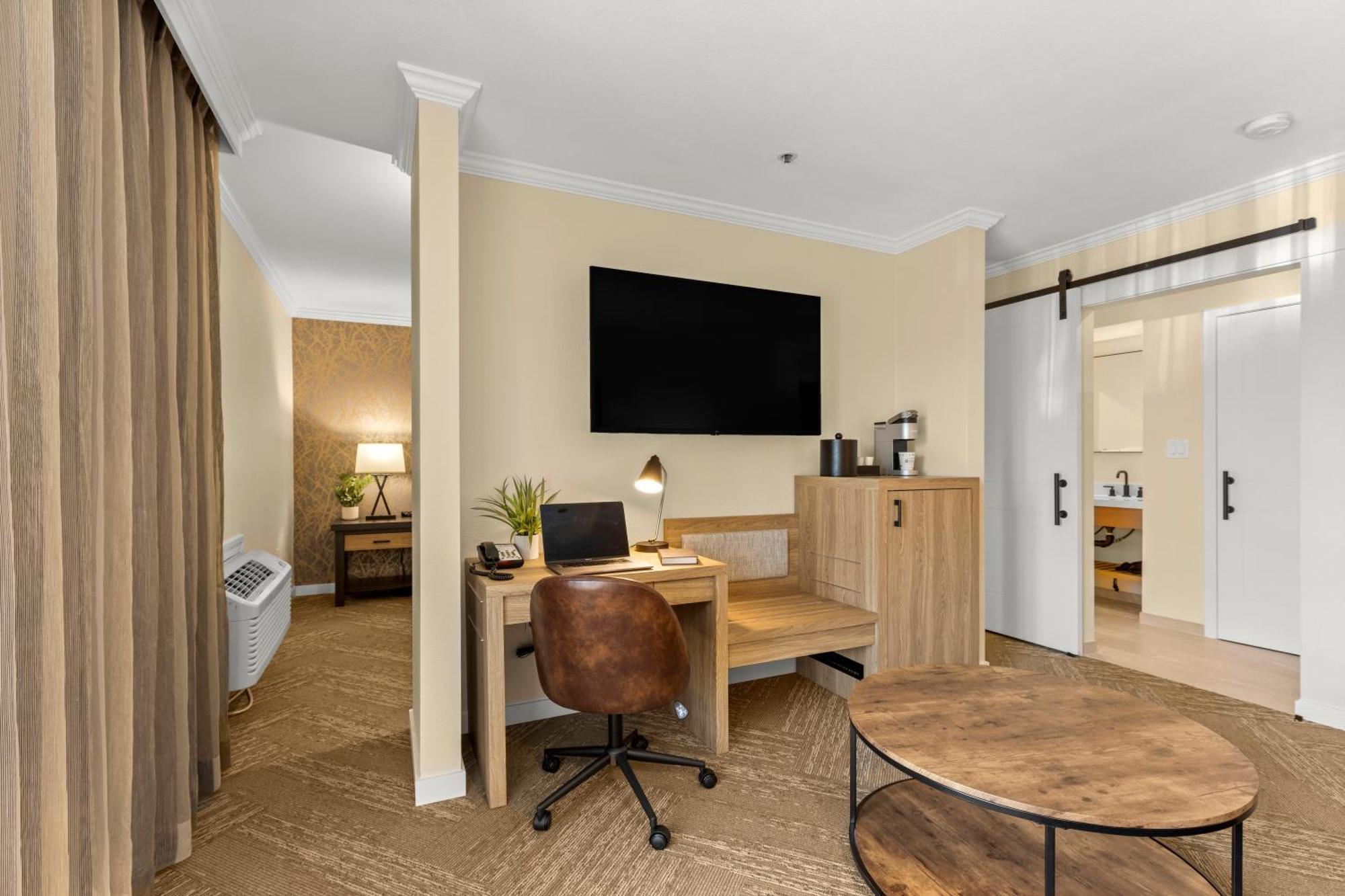 Junior King Suite with Sofa Bed and Walk-In Shower - Interior Entrance/Non-Smoking