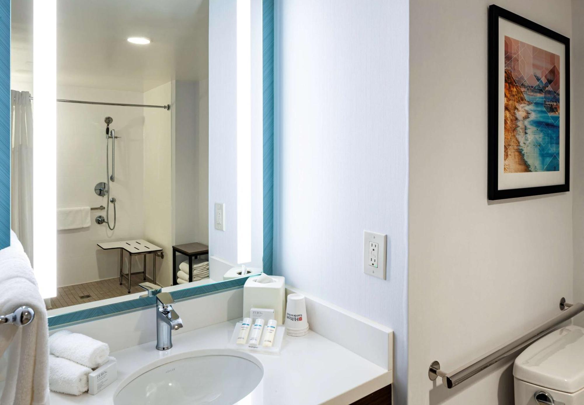 King Room with Roll-In Shower - Mobility and Hearing Access