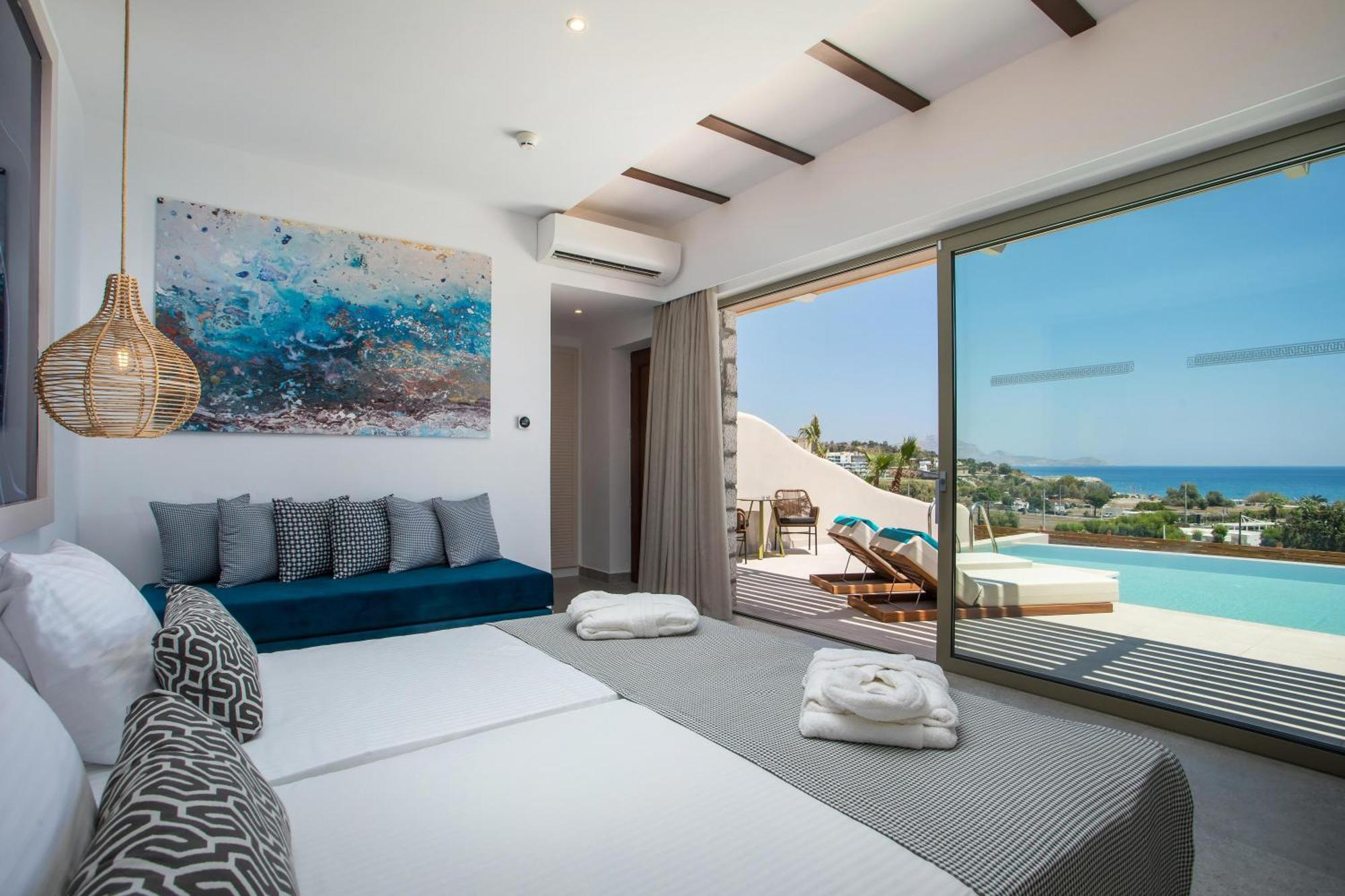 Suite mit privatem Pool