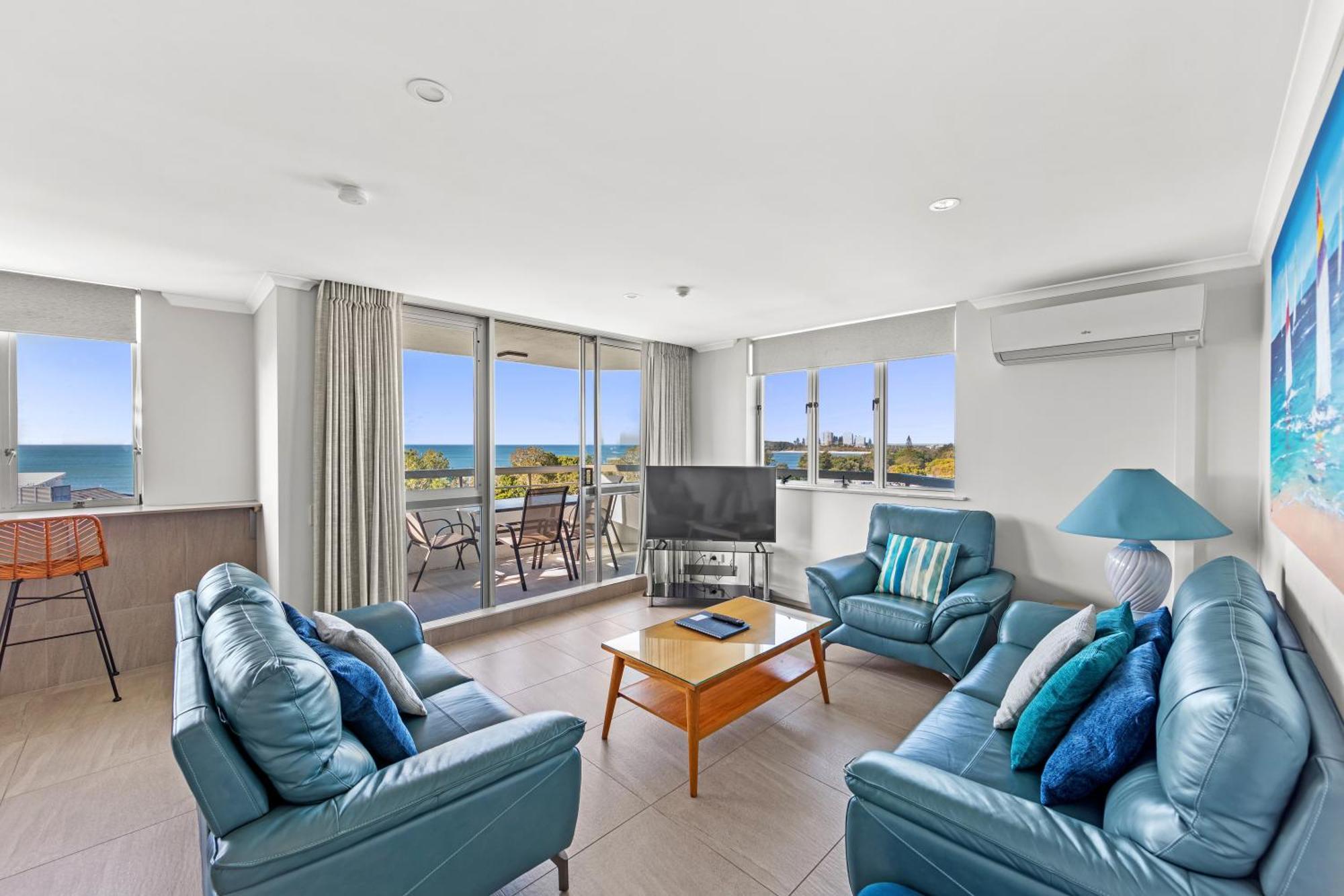 Three-Bedroom Apartment with Ocean View
