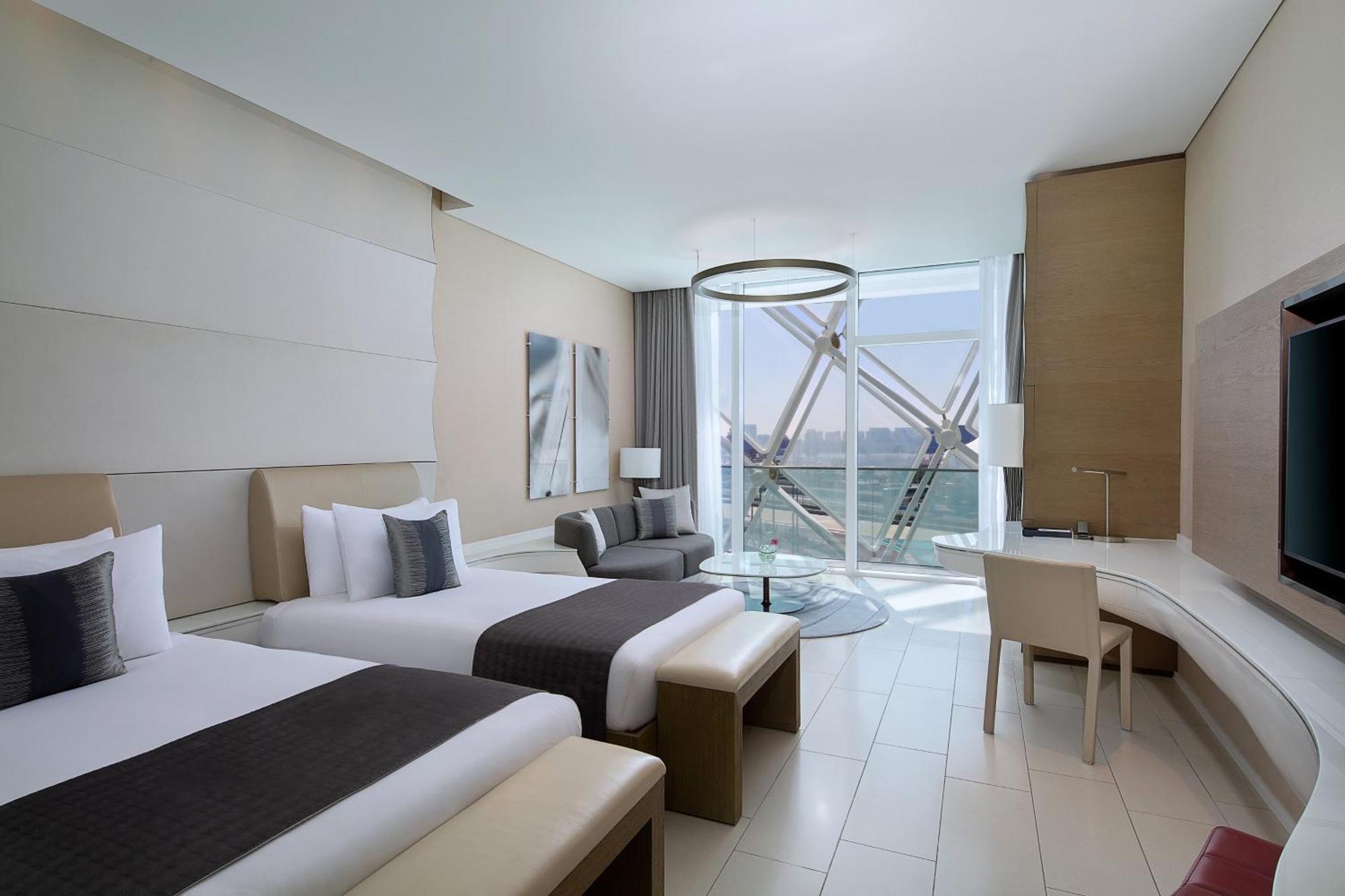 Superior Guest room 2 Twin or Single Beds Balcony Complimentary Yas Beach Access,1730018920:JPEG