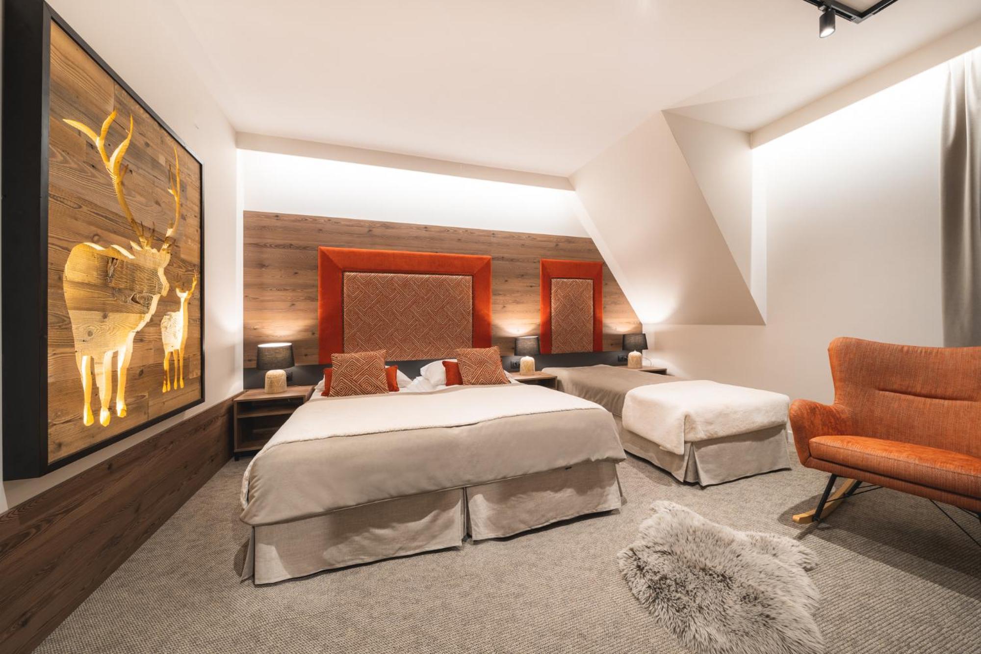 Quadruple room with bathroom and unlimited access to water park