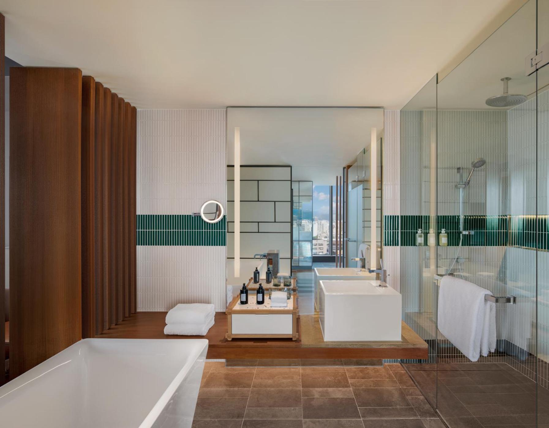 Chambre Fabulous avec 2 Lits Doubles - Vue sur Ville