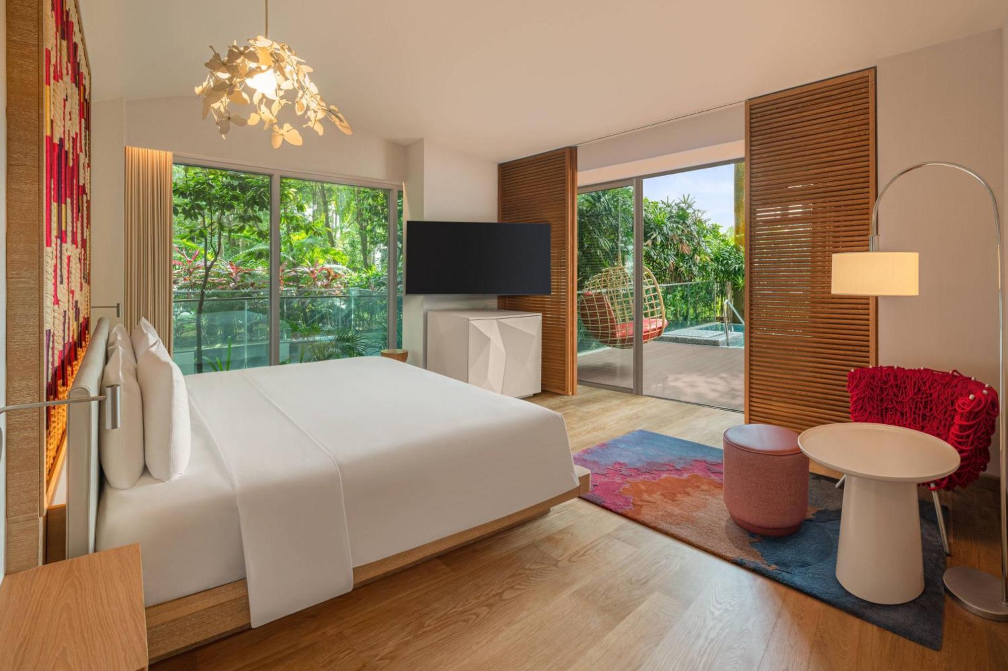 Away Suite, 1 Bedroom Suite, 1 Super King Bed, Terrace, Private Outdoor Pool
