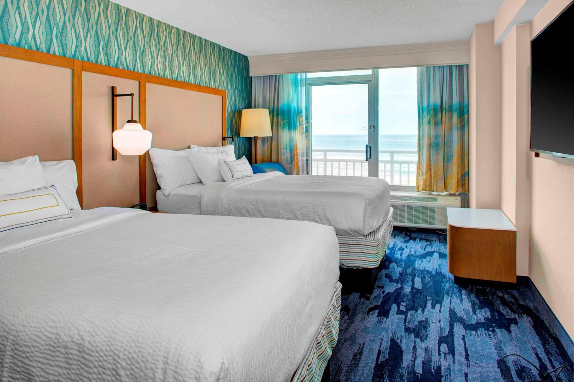 One-Bedroom Queen Suite with Two Queen Beds and Sofa Bed