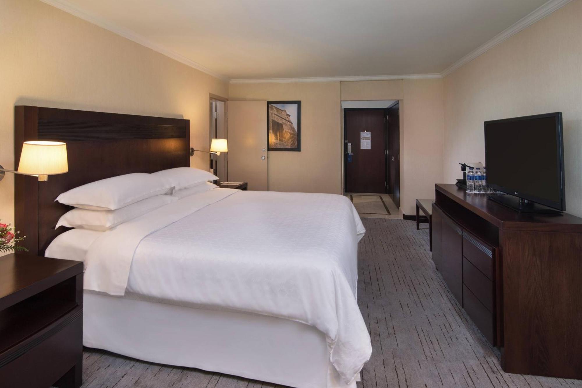 Larger Guest room, 1 King, Partial ocean view