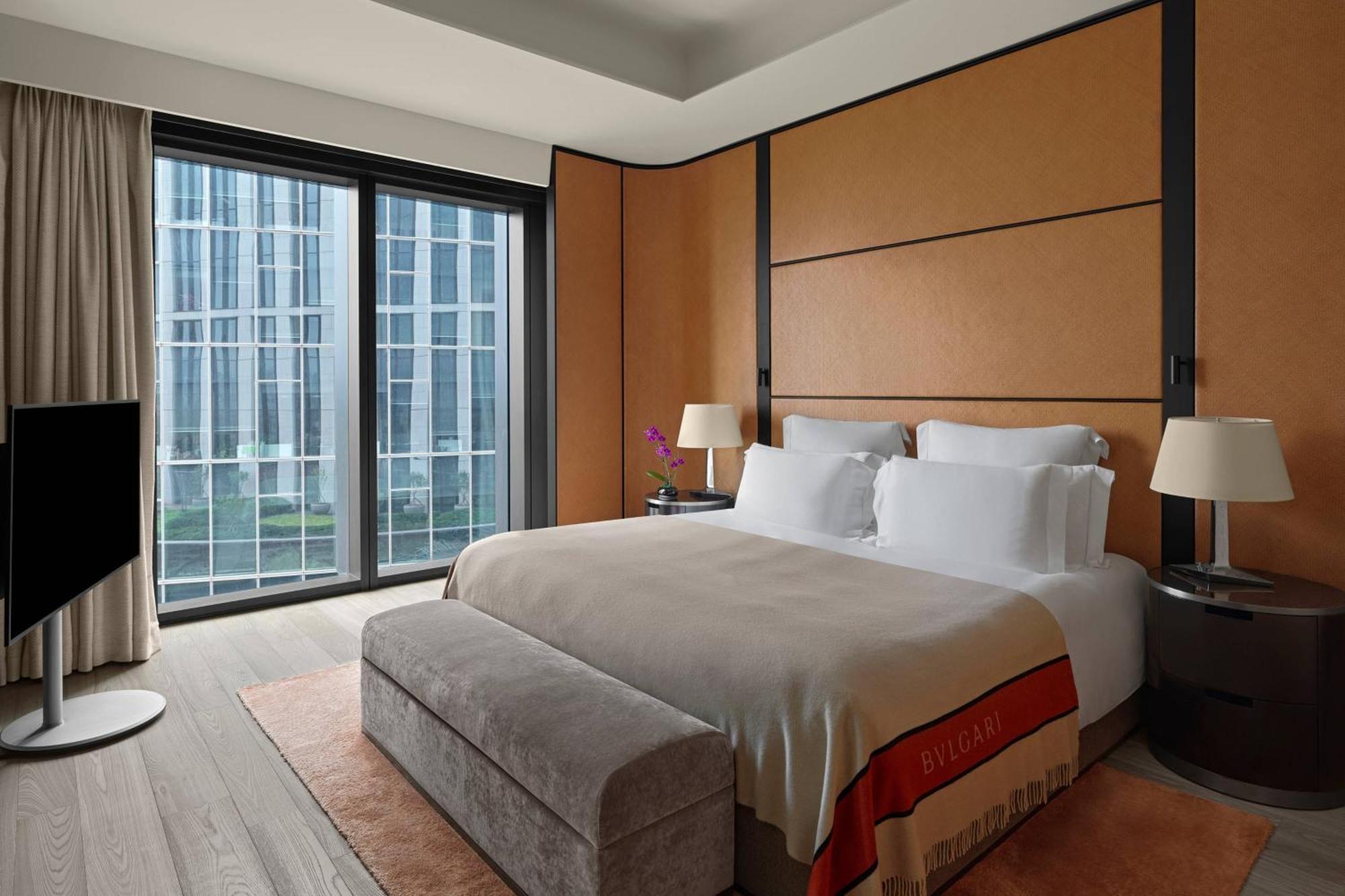 One-Bedroom Superior Suite with City View (Free Minibar soft drinks & beers + 1 free extra bed with 1 breakfast + 3km pick-up or drop-off service + Berluti shoe shinning & pressing service)