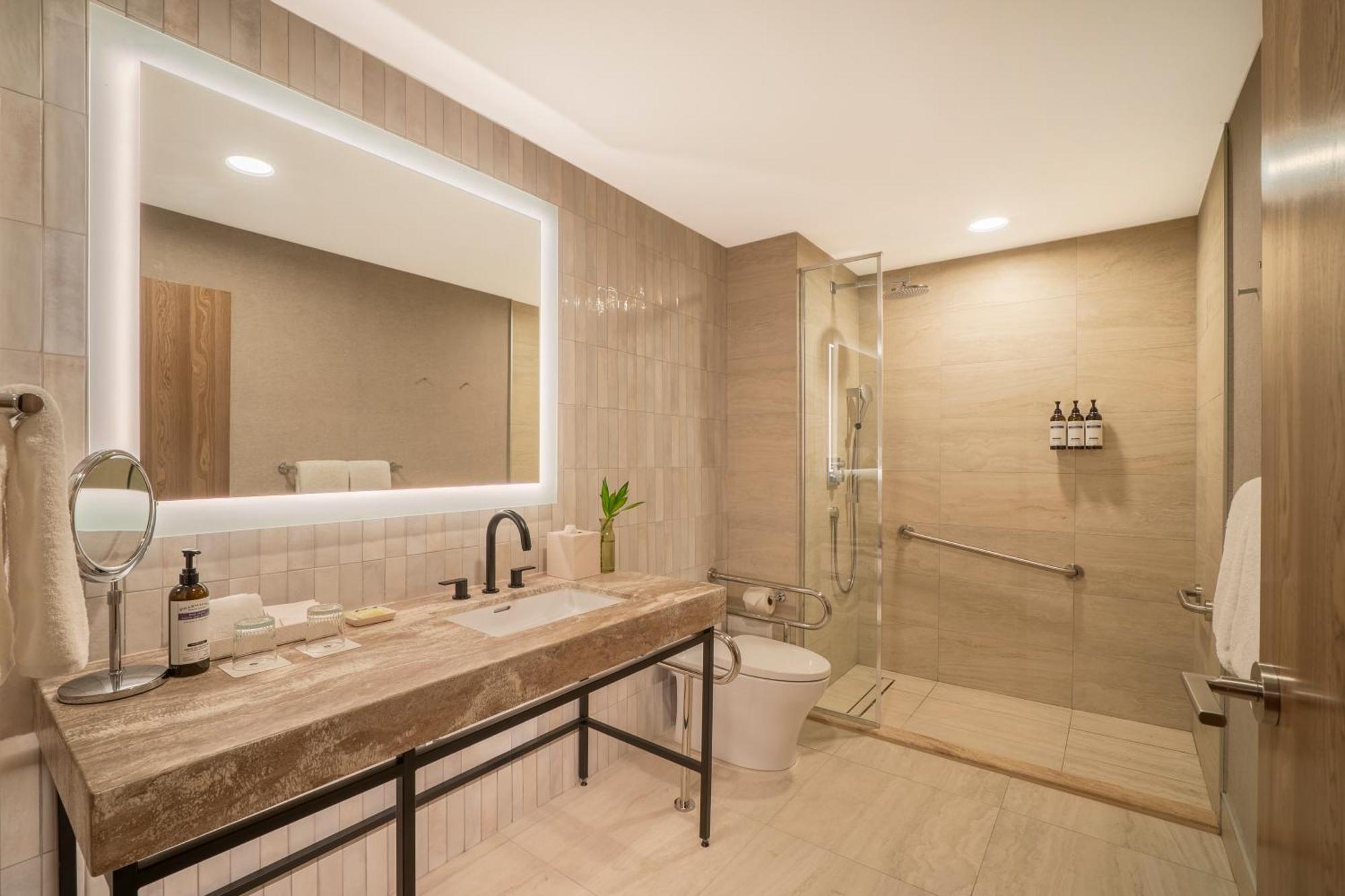 King Room with Roll-In Shower - Disability Access