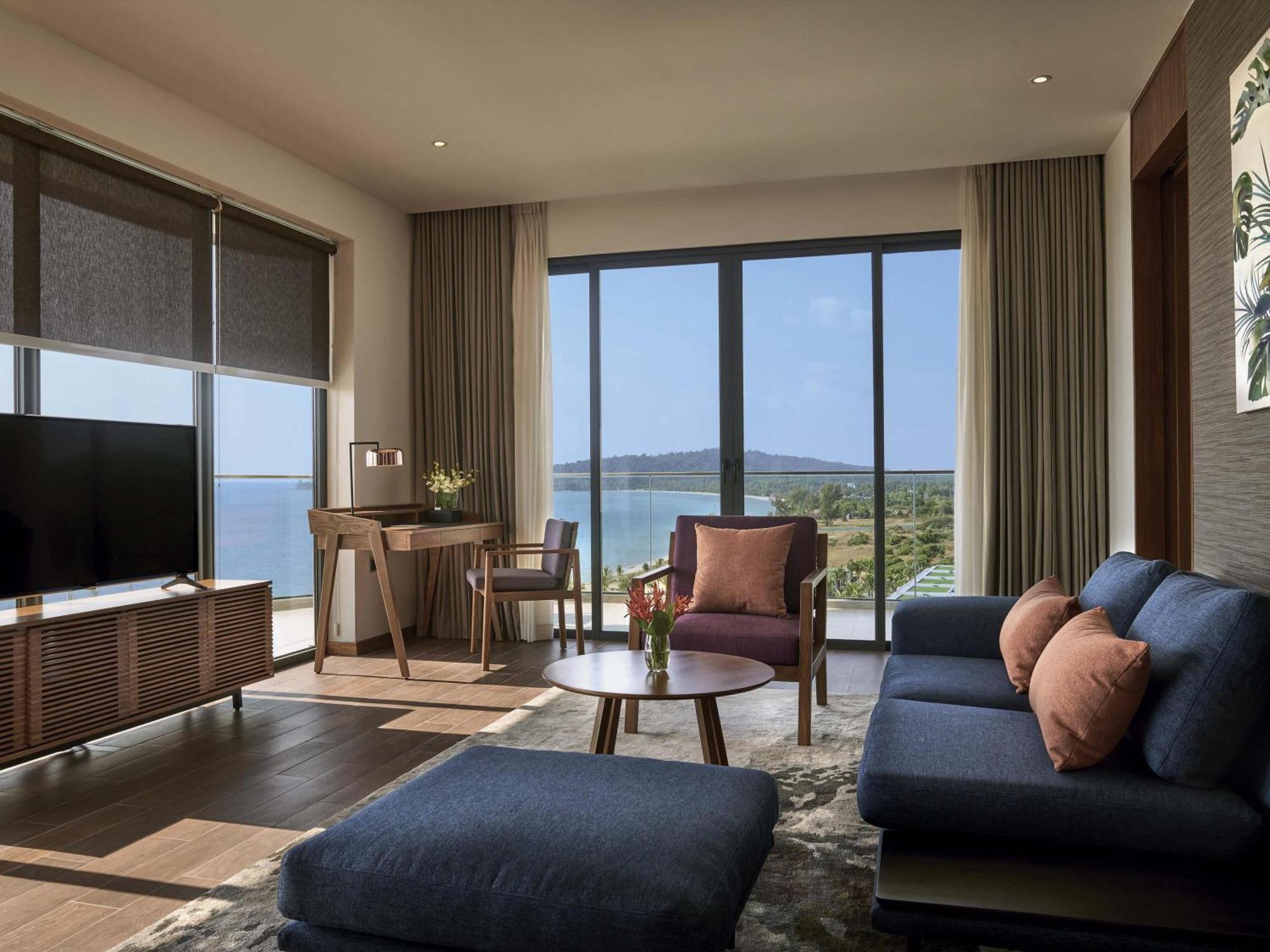 Suite mit Meerblick und Balkon