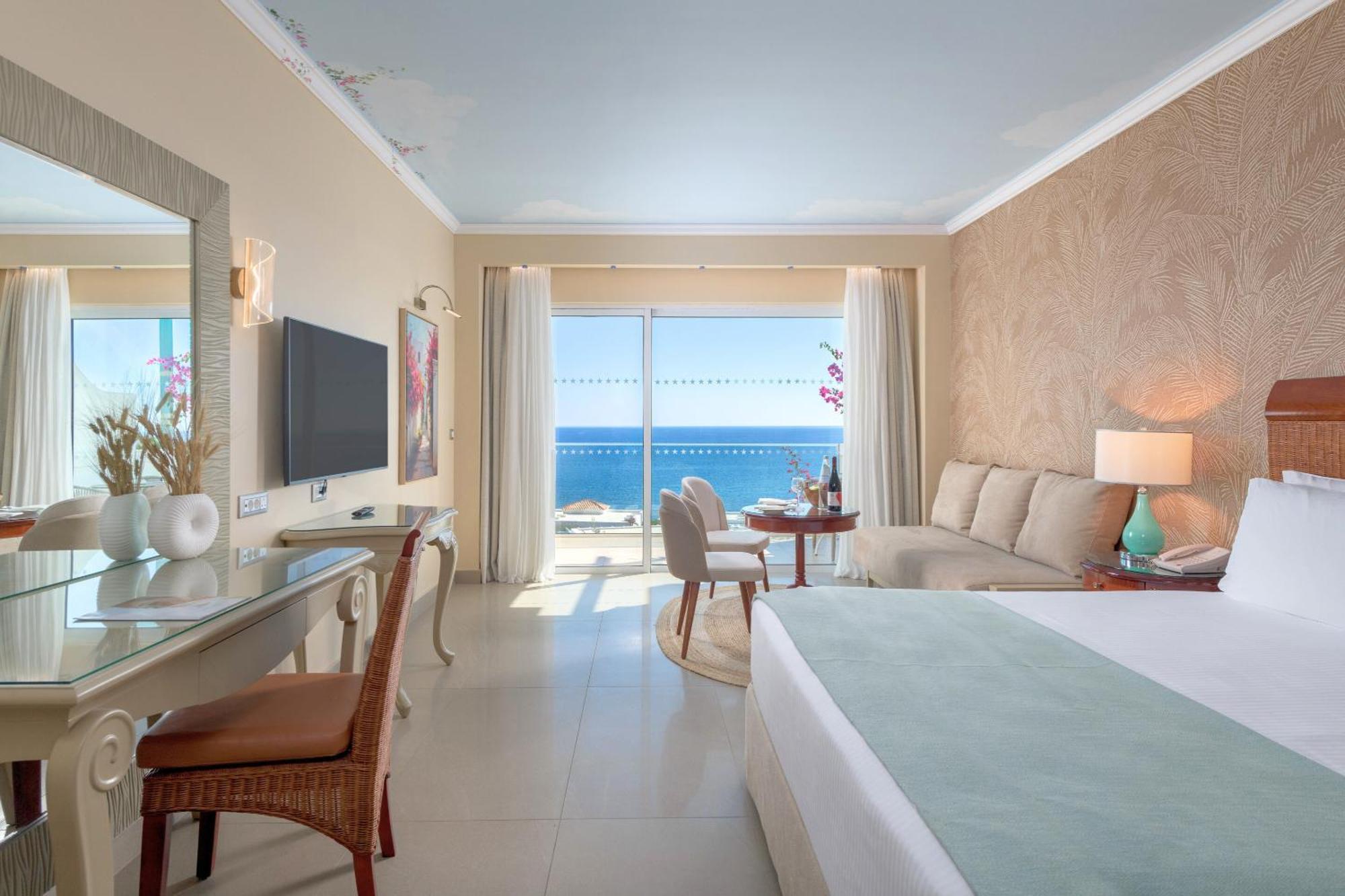 Deluxe Zimmer mit Meerblick (2-3 Personen)