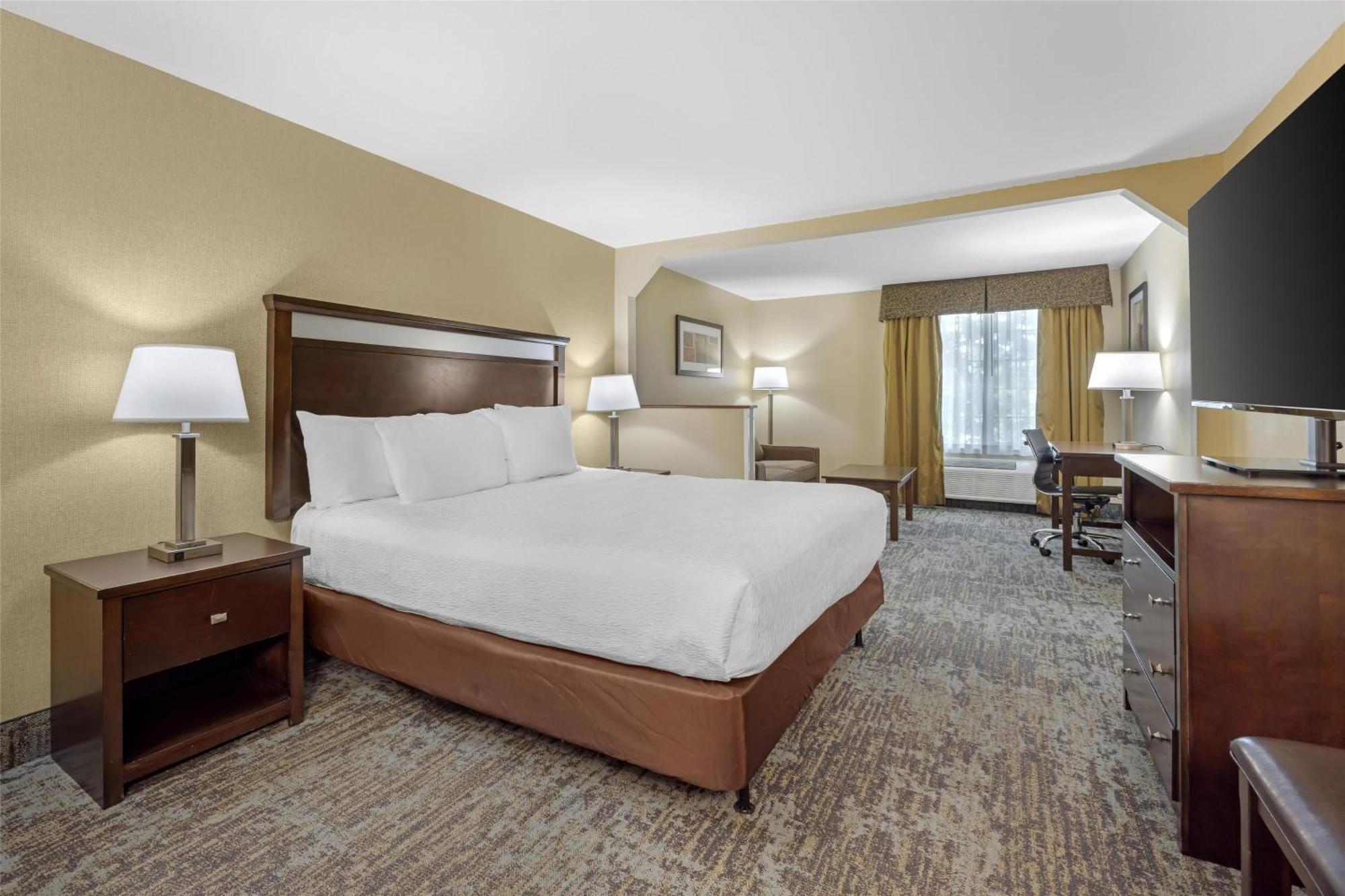King Suite with Sofa Bed and Jetted Tub - Non-Smoking