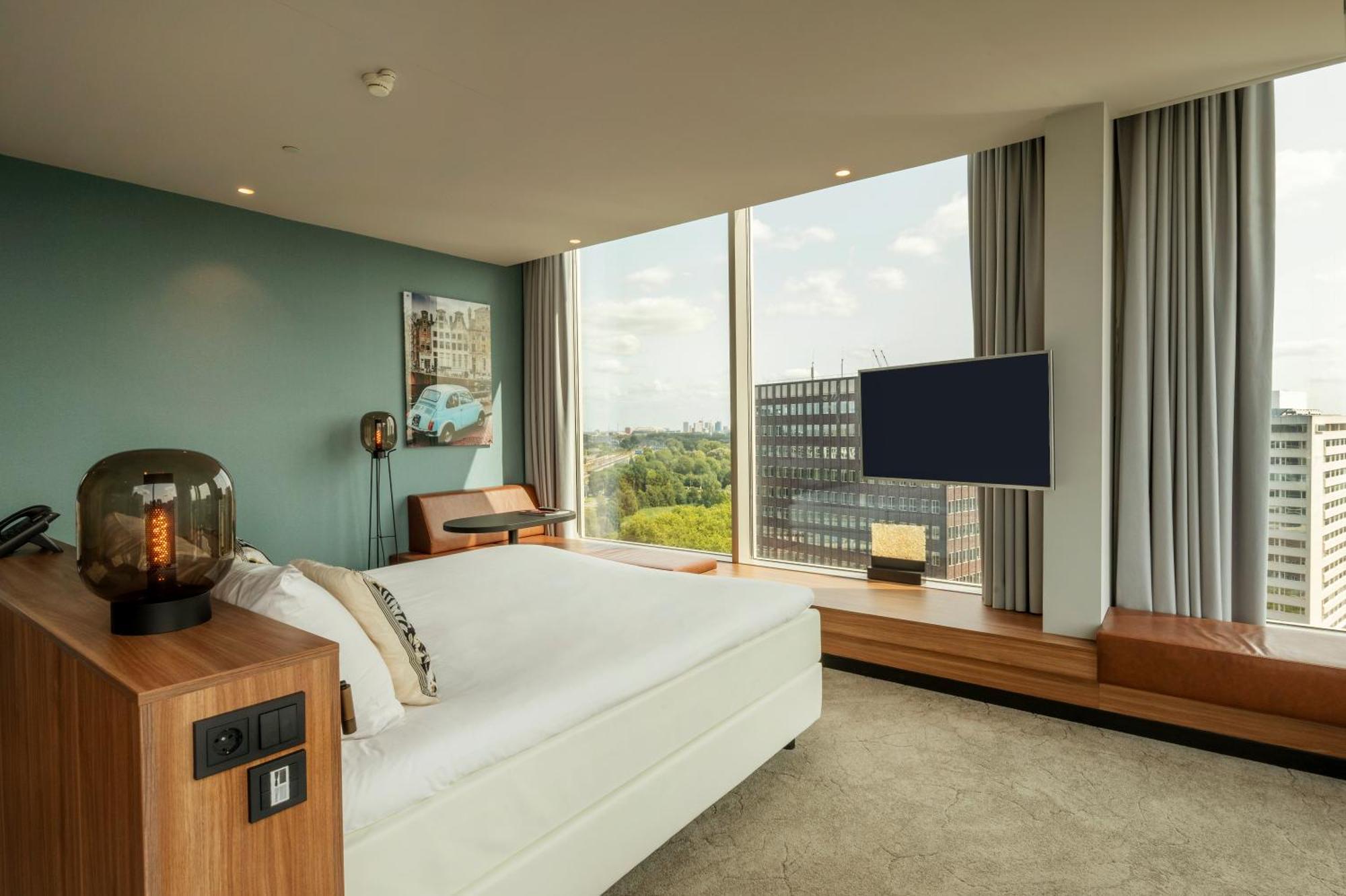 Hébergement Lit King-Size Supérieur - Vue sur Zuidas