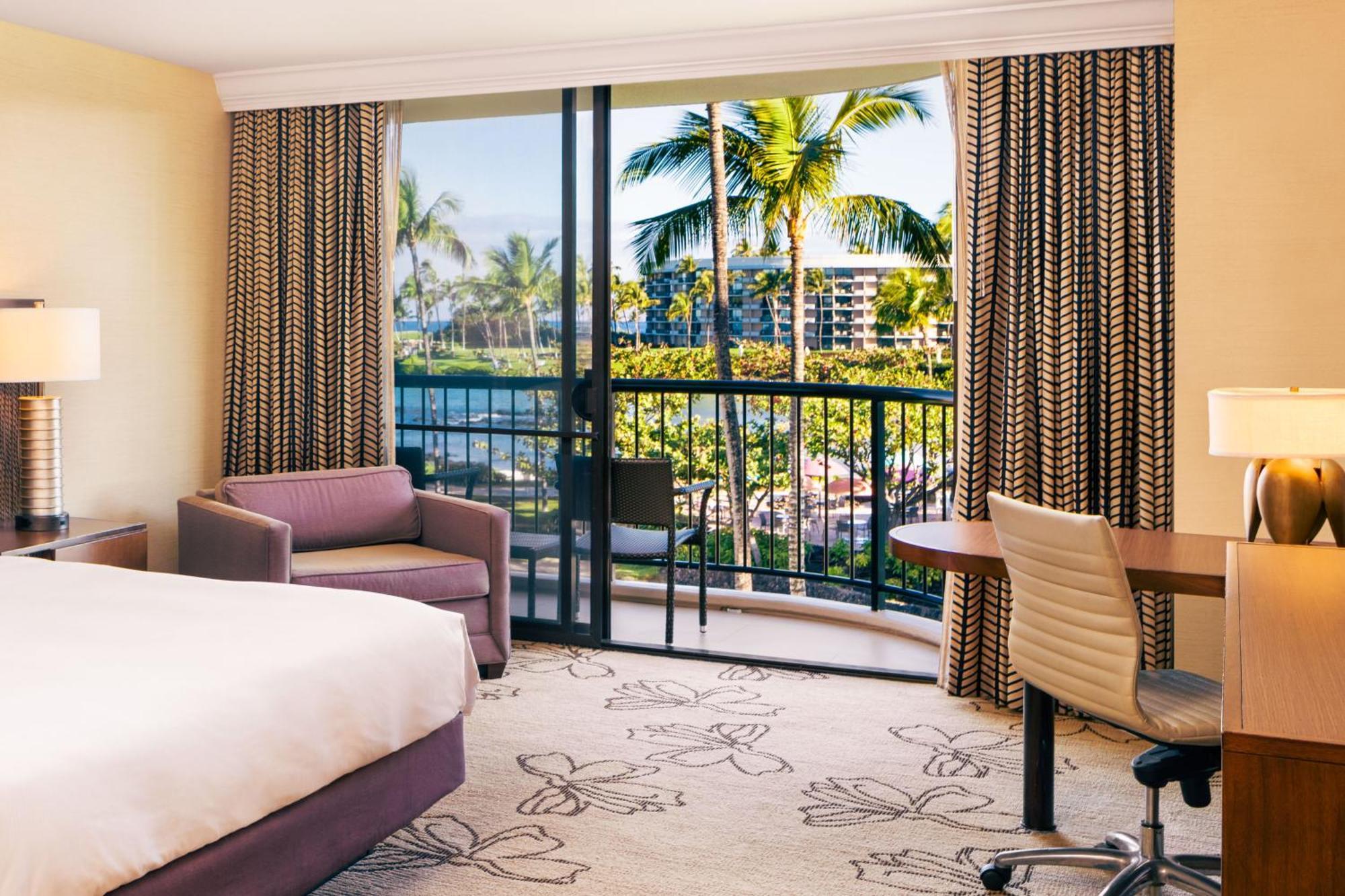 Quarto Makai com 1 Cama King-size e Vista do Mar