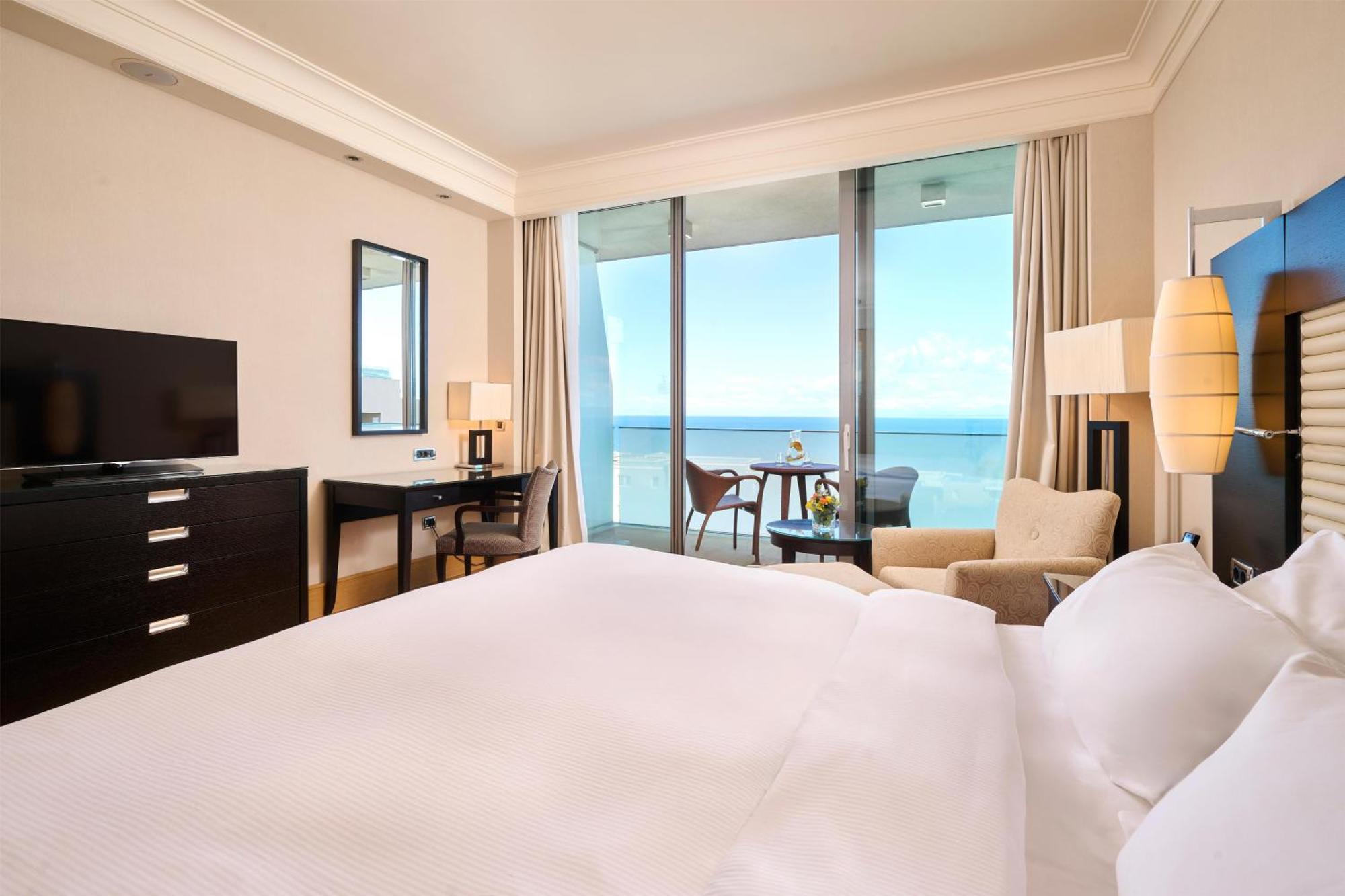 Deluxe Zimmer mit Blick auf das Meer