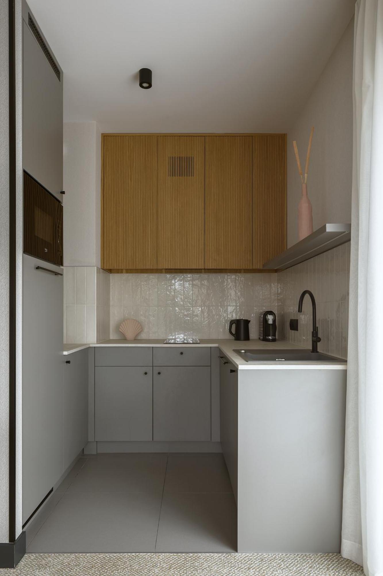Premium-Ferienwohnung mit Kochnische (Waldgebäude)