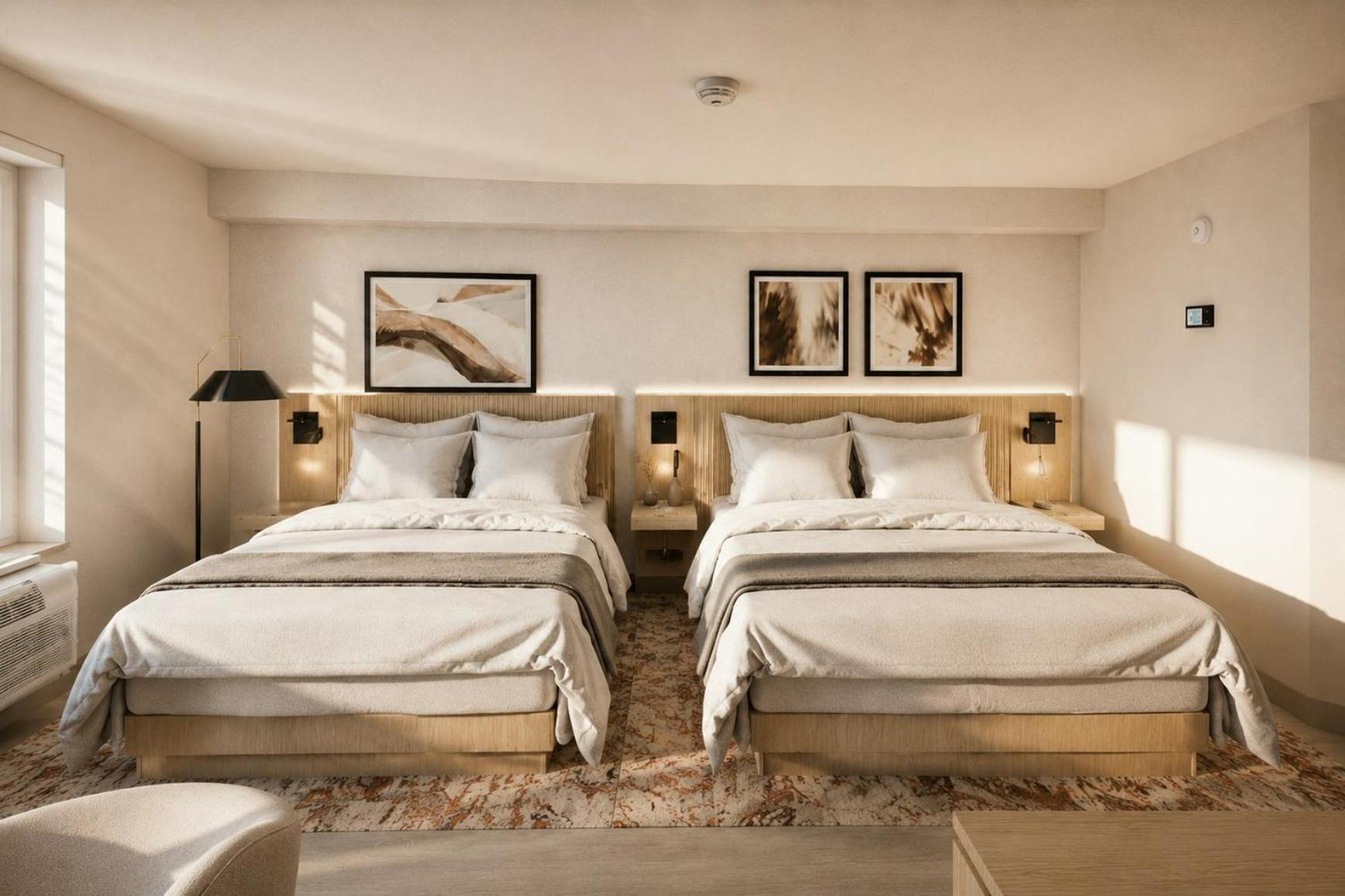 Deluxe Room with Two Queen Beds Smoke Free