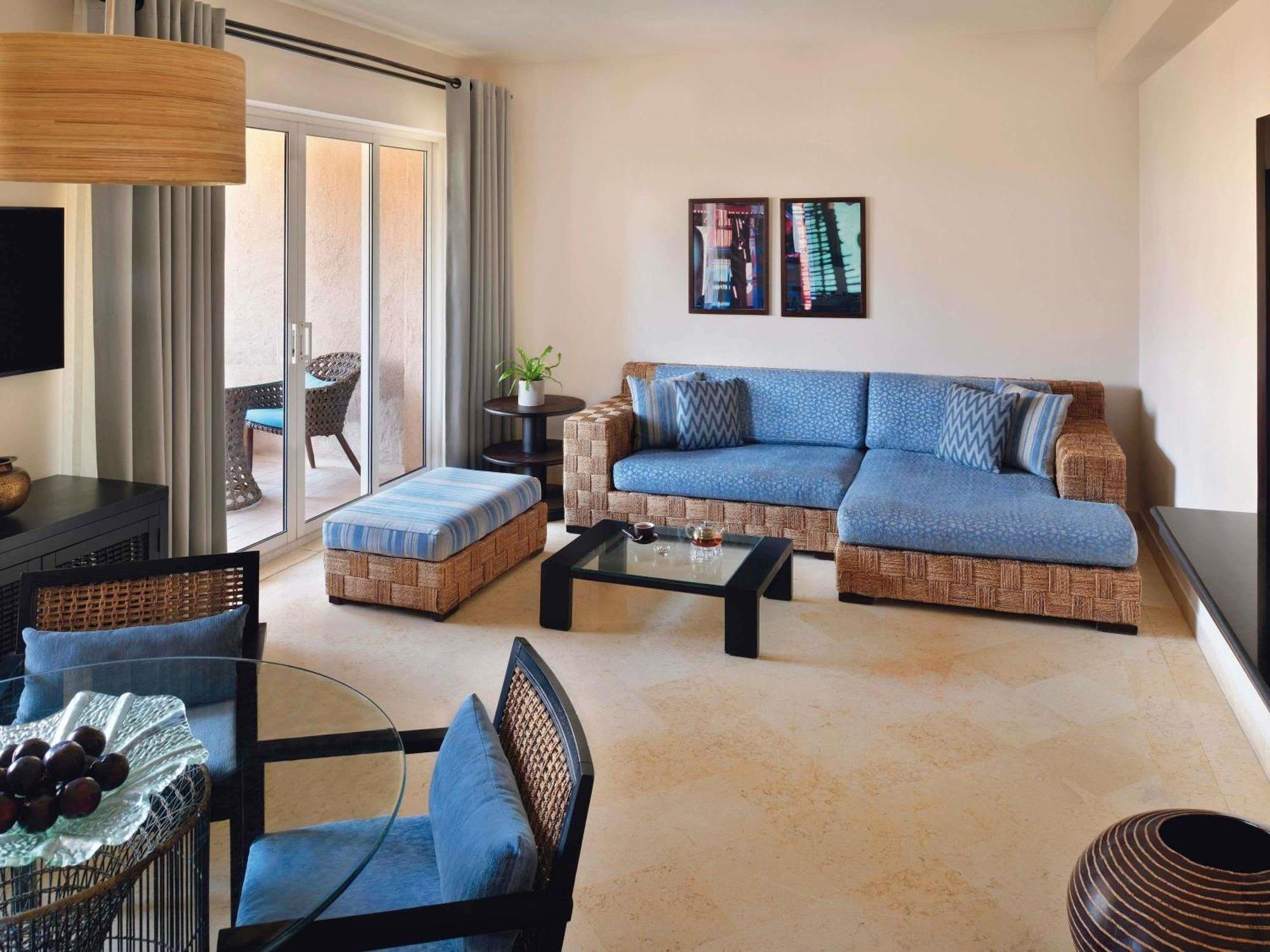 Residenz mit 2 Schlafzimmern mit Kingsize-Bett und 2 Einzelbetten
