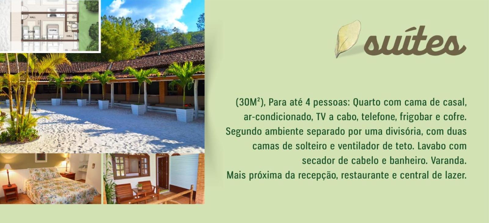 Suíte com Vista para a Piscina