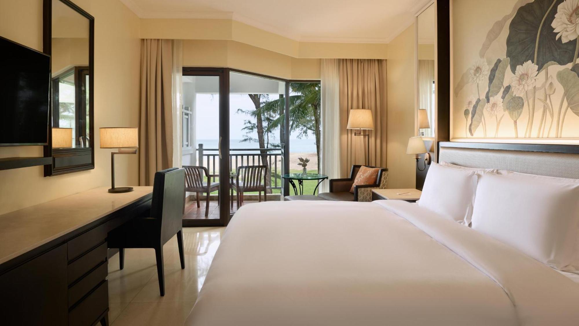 Quarto Deluxe com Cama de Casal ou 2 de Solteiro e Vista do Mar