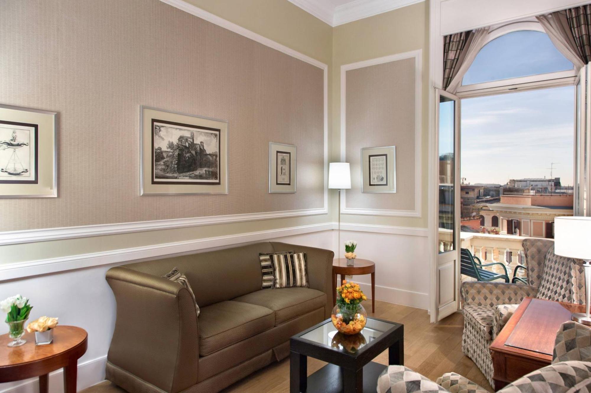 Junior Suite mit 1 Schlafzimmer, 1 Kingsize-Bett und Schlafsofa - obere Etage