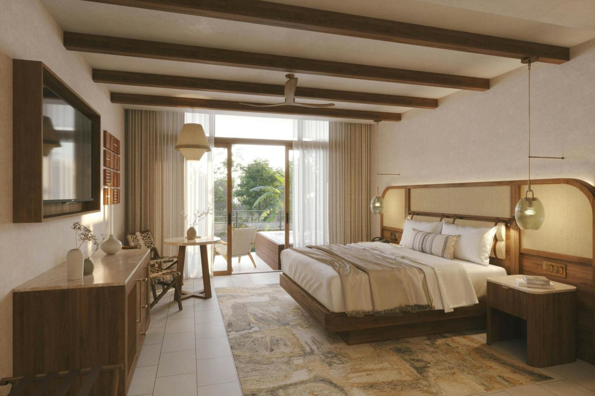 Junior Suite, 1 King, Pool view
