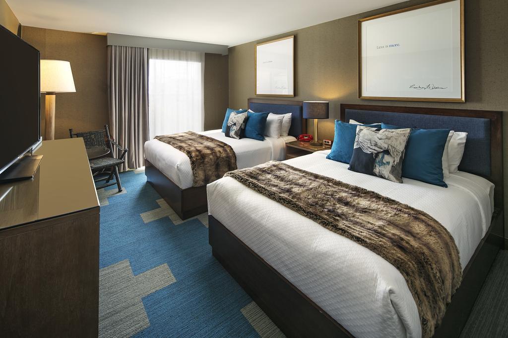 Queen Room with Two Queen Beds and Beach View