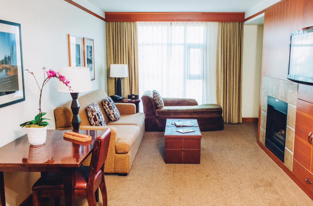 One Bedroom Lower Floor Suite