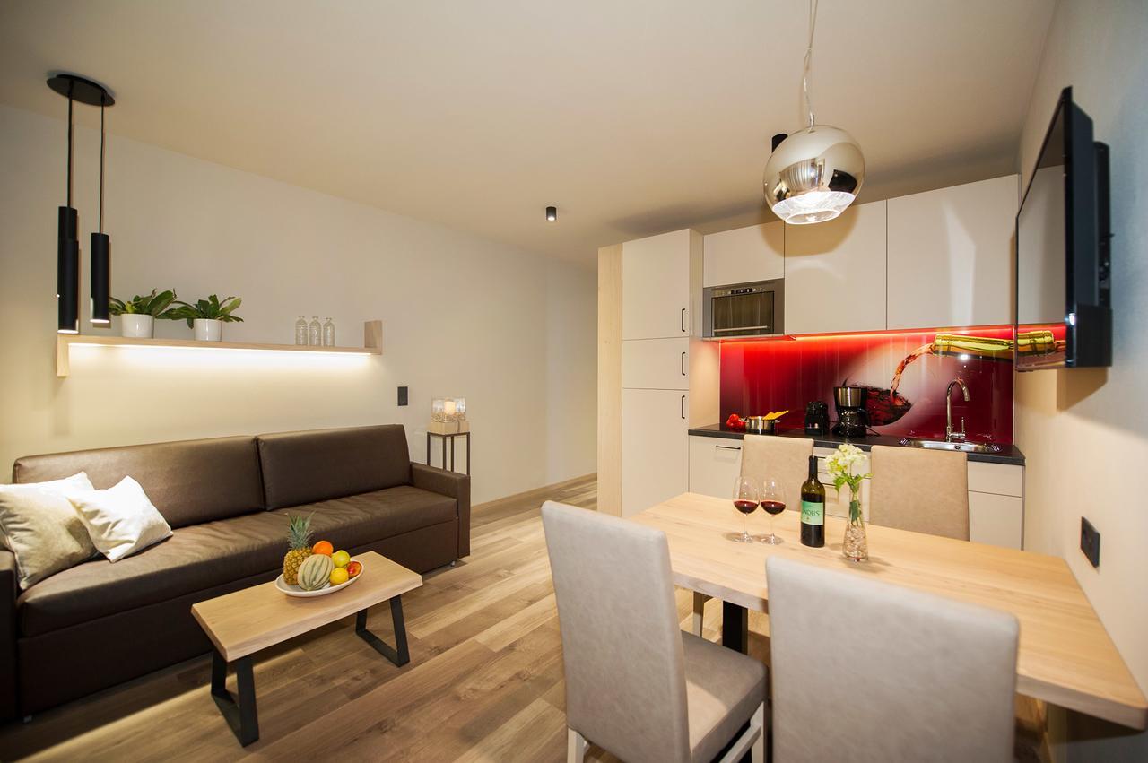 Apartment mit Gartenblick und Balkon