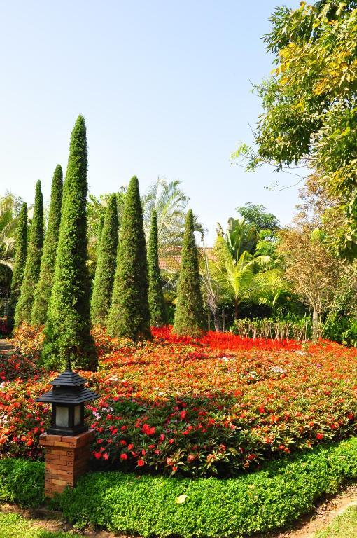 Standard Zweibettzimmer mit Gartenblick
