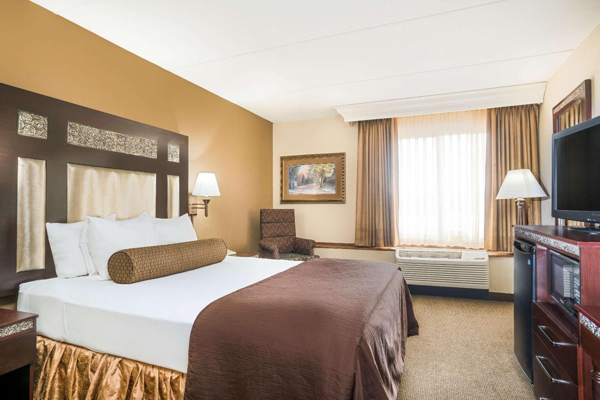 Queen Room with Roll-In Shower - Mobility Accessible/Non-Smoking