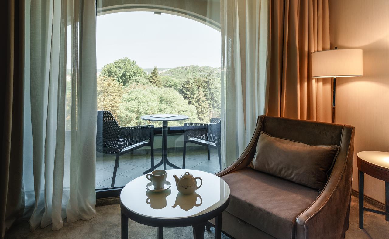 Doppelzimmer mit Balkon, Parkblick und kostenfreiem Zugang zum AquaHouse Thermal & Beach