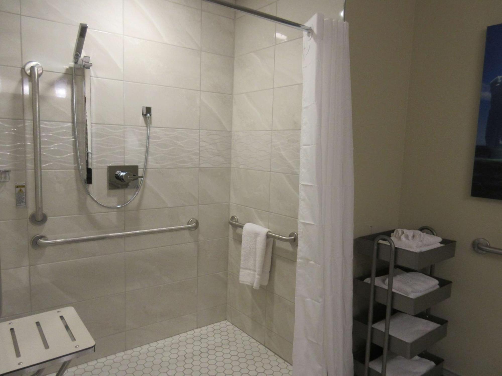 Queen Room with Two Queen Beds and Mobility Accessible Roll-In Shower