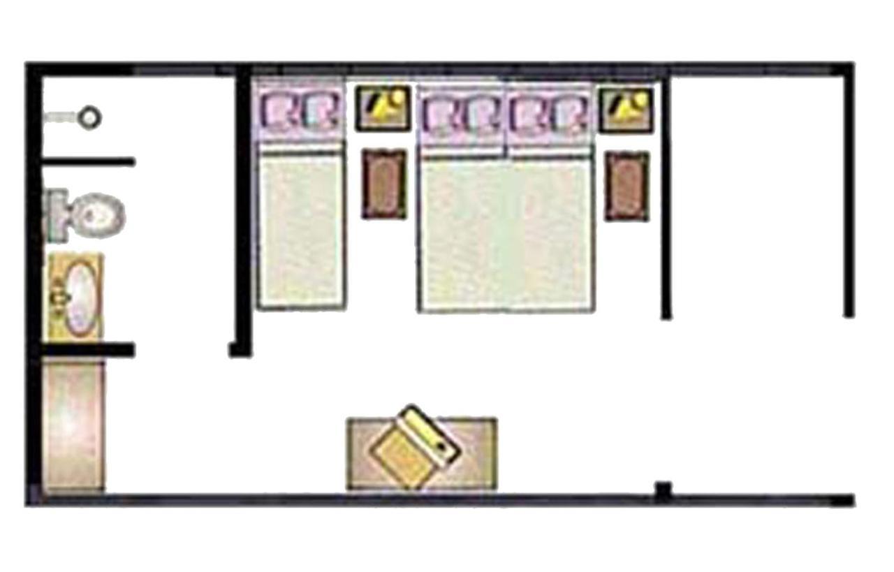 Quarto Duplo - Andar Térreo
