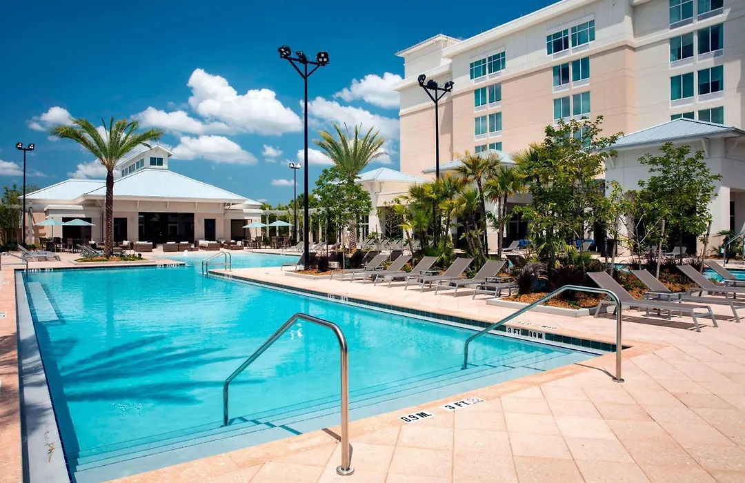 Springhill Suites By Marriott Orlando At Flamingo Crossings Town Center-Western Entrance-1