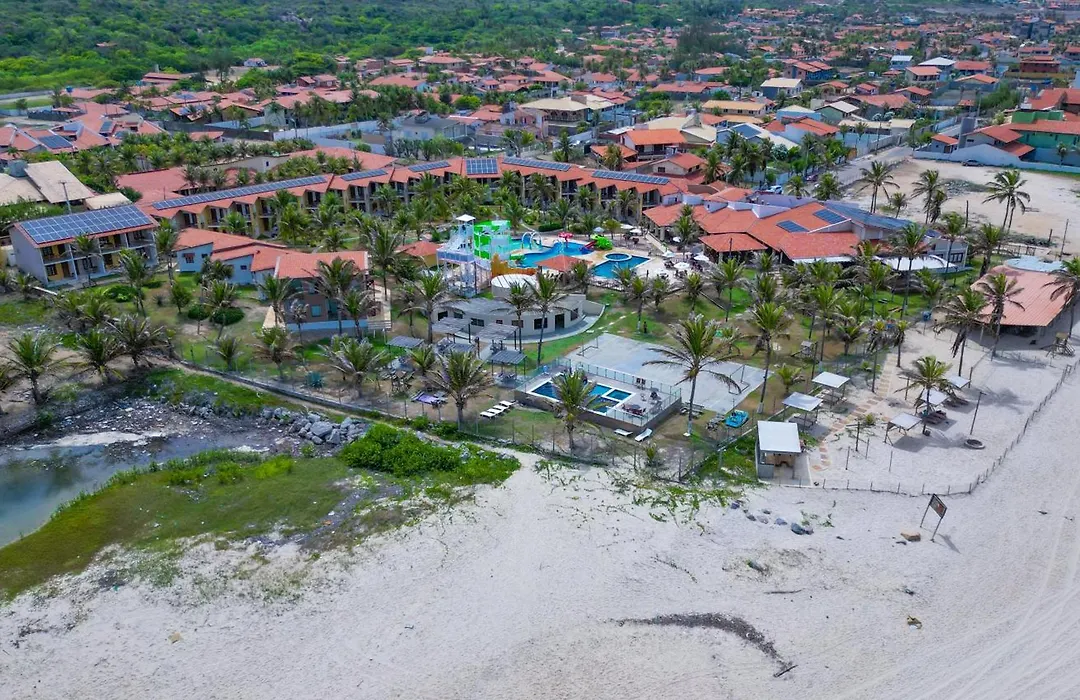 Jangadeiro Praia Hotel Resort - Parque Aquatico E Pe Na Areia-1