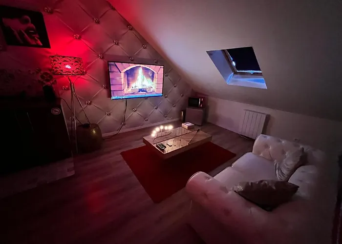 Redroom chambre 50 nuances de grey Douchy-les-Mines