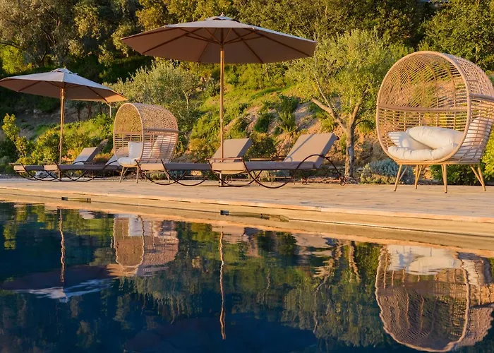 Terre de Maquis, maison d'hôtes vue mer Corse