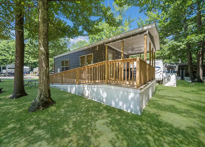 Moody Beach Camping Resort Wheelchair Accessible Cottage