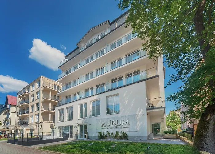Aurum Aparthotel - Nowe Apartamenty blisko Plaży - Neue Appartements in Strandnähe